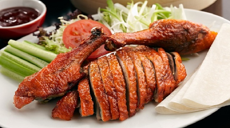 Kết quả hình ảnh cho Vịt quay Bắc Kinh