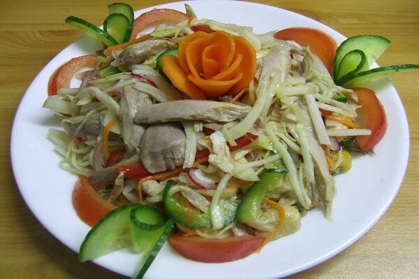 Sieu Dễ Với Cach Lam Nộm Ga Bắp Cải đơn Giản Tại Nha