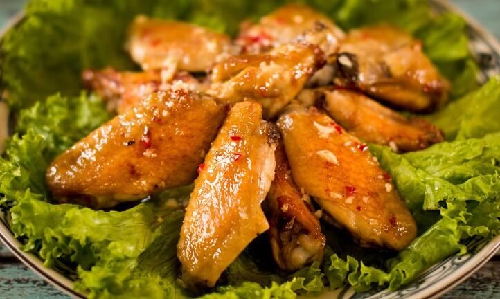 Kết quả hình ảnh cho cánh gà chiên nưá»c mắm