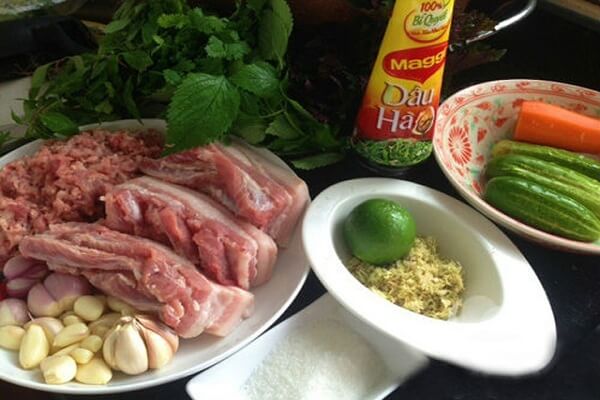 Cách làm chả nướng ngon cho món bún chả nướng đặc biệt