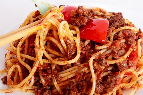 Cách làm mì ý spaghetti sốt bò bằm cà chua
