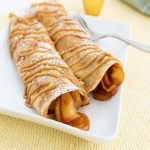Bánh crepe táo cho ngày cuối tuần thêm vui