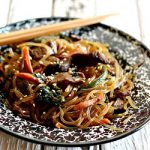 Miến xào thập cẩm Hàn quốc ngon miệng, đẹp dáng