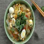 Bánh tráng trộn chay thơm ngon và thanh đạm