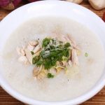 Ngon miệng và ấm lòng với cháo gà đậu xanh