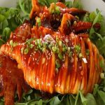 Mực nướng sốt chua cay thơm ngon ăn vô là ghiền