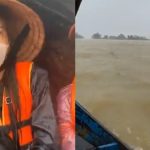 Cận cảnh Quảng Bình ngập lụt thành biển do chính ca sĩ Thủy Tiên chia sẻ