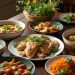 Mâm cơm 20/10 đầy đủ món chính, canh, rau và tráng miệng